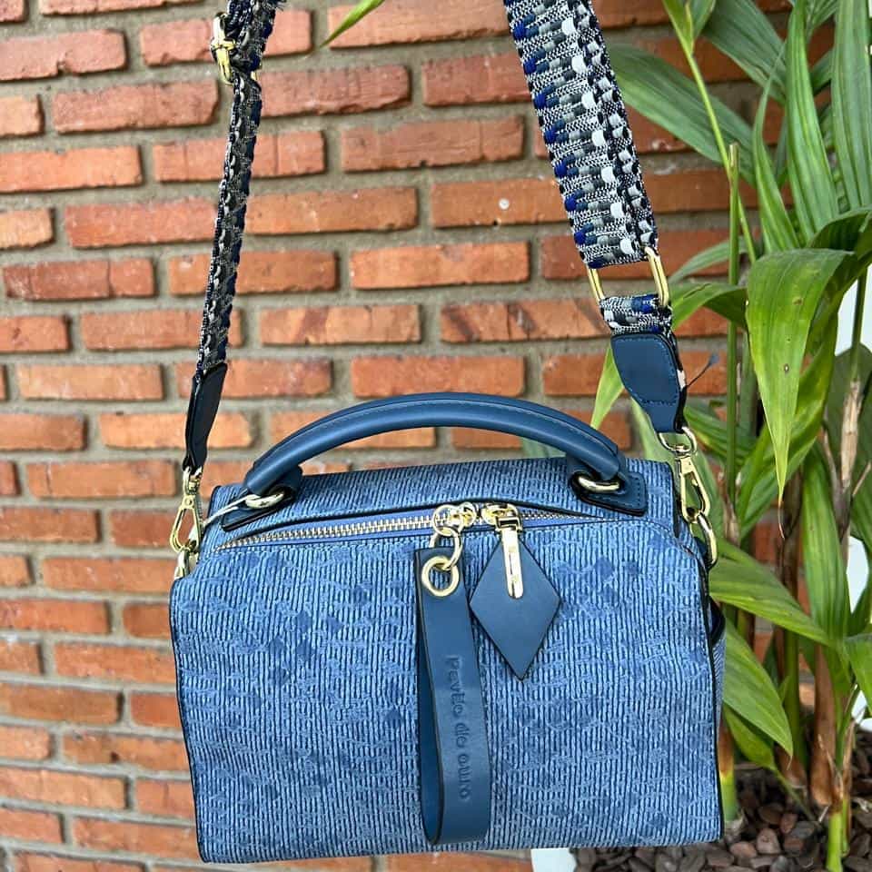 Bolsa Transversal Azul